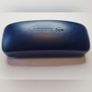 Lacoste Blue Eyeglass Case